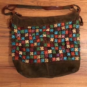 LUCKY BRAND RAINBOW LEATHER PURSE 🌈